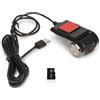 ERISIN HD 1080P Mini telecamera da cruscotto per auto con scheda TF da 32 GB, angolo di visione di 150° Registratore DVR per auto visione notturna Dashcam anteriore spina USB per autoradio Android