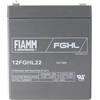 Fiamm 12FGHL22 - Batteria al piombo, 12 Volt 5 Ah, Faston 6,3 mm