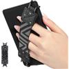 MoKo Cinturino di Sicurezza per 6-8 Kindle eReaders, Nero Glitterato