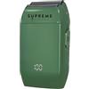 Supreme Trimmer Crunch STF602 - Rasoio a doppia lamina impermeabile da uomo, durata 150 minuti, rasoio elettrico senza fili e con filo per bagnato/asciutto, fogli ipoallergenici per viso, testa e