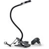 SEBSON Lampada LED a Clip 4W per Letto - Bianco neutro 4000K 300lm | Lampada da Lettura dimmerabile con Testa orientabile - Lampada da Scrivania con Cavo e Spina