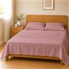 Homebliss Completo Letto 160x190+25 / 200x240 + 45x75 2PCS, Rosa Antico