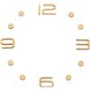 PATIKIL Kit Numeri Orologio 0.79 Pollici Numeri Arabi/Punti Verticali | In Legno, Accessori Numeri Orologio Autoadesivi, Per Parti Di Sostituzione Numeri Orologio Digitale Fai Da Te