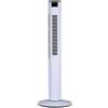 Generic Ventilatore a Torre Silenzioso per Camera da Letto - 3 velocità, Oscillazione Ampia a 60°, Ventilatore Portatile con Telecomando,95cm