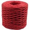 Générique 200 metri di nastro per borse in carta rattan all'uncinetto, 10 rotoli di nastri in carta rattan, filo di rafia naturale, corda in carta rattan naturale, utilizzato per confezioni regalo e tessitura