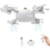 Crzvnea E27 Socket Ceiling Fan With Lights And Remote,2-In-1 Socket Fan Light With Remote Control, 2/4 Hour Timer, 3-Speeds Adjustable & 3-Color,Screw In Mount Fans Light For Bedroom Living Room (#a)