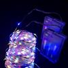 A2ZWORLD Stringa Led a Batteria, Filo Led 5,2m con 50 Luci RGB 3V, Decorative per Natale e Casa, Impermeabile IP67, Luci per Interno e Esterno (2)