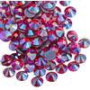 Beadsland 1440 strass termoadesivi hotfix, retro piatto, pietre in cristallo, per fai da te, per decorazione di vestiti, Siam Chiaro AB, SS12, misura di 3,0-3,2 mm