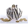 By Bers by-Bers - Salvadanaio realizzato a mano in ceramica come fragola, zebra, tigre, anguria, coccinella, pannocchia di mais, leopardo, carota qui: (zebra) (zebra)