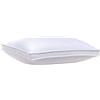 Tata Home Guanciale Cuscino Letto Sostenuto e Traspirante Fodera in 100% Cotone Percalle con Soffietto Dimensioni 50X80 cm