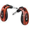 Xvive U2 Guitar Wireless System Ricaricabile 2.4GHz Digital Guitar Wireless Transmitter e ricevitore per chitarra elettrica basso violino tastiera (wood)