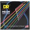 DR Strings DR String MCA-11 Multi-Color Set di corde per chitarra acustica