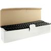 Q-Connect Dorsi a spirale in PVC per rilegatura Q-Connect A4-21 anelli 8 mm - fino a 40 ff nero - conf. 100 pz - KF24018