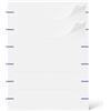 Amazon Basics, Etichette per cartelle di file autoadesive per scatole, documenti, raccoglitori e quaderni, solo scrittura a mano, 1,6 cm x 7 cm, bianche, 156 etichette vuote