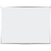 BoardsPlus - Lavagna Magnetica Bianca, 90 x 60 cm, Lavagna Cancellabile A Secco Con Cornice Sottile In Alluminio Anodizzato, Superficie In Acciaio Laccato