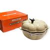 Le Creuset Casseruola Le Creuset Pumpkin Cocotte 22 cm 8-2/3" 2,25 qt Dune Smaltata Ghisa