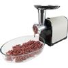 Bestron Tritacarne, 1300 W Max, Per Macinato, Salsicce e Kubbe, 2 Dischi in Acciaio Inossidabile, Macinatura Media e Grossa, Parti Removibili, AMG300HM
