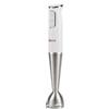 Girmi MX03 Frullatore a Immersione, Fusto Lungo in Acciaio INOX, Bianco
