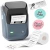 NIIMBOT B1 Etichettatrice Bluetooth con Nastro Impermeabile, App Versatile con 60 Caratteri e 1600 icone, Stampante Etichette Adesive, Compatibile con iOS Android e PC, per Ufficio Negozio Casa Cucina