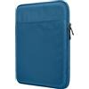 TiMOVO 9-11" Custodia per Tablet, Compatibile con iPad 11" A16 2025, iPad 10,9"/10,2"| Air 11", Galaxy Tab A9+ / A11 Plus 11", Borsa Protettiva Compatibile con Smart Keyboard, Blu Pavone