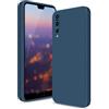 Btstring Cover per Huawei P20 Pro, Custodia Antiurto Case Sottile in Silicone TPU con Fodera in Microfibra e Protezione della Fotocamera -Blu