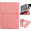 HoYiXi 13,3 Pollici Custodia con Supporto per Laptop-Compatibile con 13 MacBook Neo 2026/MacBook Air/Pro 13 (M4/M3/M2/M1), Surface Pro 8 2021, iPad Pro 12,9 & 13-13,3" Laptop Sleeve Case,Rosa rosso