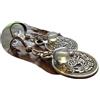Asai Bolivien Ethno Tribal Manufaktur ✿ MOONSTONE OPAL BOHO ETHNO WASHER ✿ orecchini meravigliosi