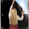 QaZanteiar tenda oscurante da interno compatibile con VELUX PK06（76CM*98CM),Blackout al 100%,Tenda oscurante con 6 ventose, isolamento termico, Installazione semplice