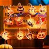 Probuk Catena Luminosa LED Halloween 3M 20 Luci, Funzionamento a Batteria, Impermeabile IP44, Design Zucca Fantasma Teschio, per Interni Esterni Feste Casa