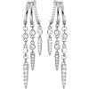 Emibele Orecchini Huggie Argento Donna, Antiscurimento Pendenti Huggie