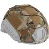 Generic Copertura Tattica for Casco Veloce - for Airsoft Paintball Caccia Tiro Alta Taglia Casco in Tessuto con Elastico Cor - Copertura for Casco PJ/BJ/MH(MCBK,M-for High Cut helme)