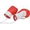 Generic 1 paio di mini guantoni da boxe pendenti realistici resistenti all'usura impermeabili interni auto guanti da boxe decorazione da appendere