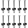 Generic 10 pz/12 pz Multiplo Trampolino Vite Facile Montaggio Resistente all'usura Professionale Pole Gap Distanziatori per la Casa