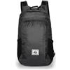 MLPKOI Zaino Leggero Pieghevole 20L, Impermeabile Multifunzione Zaino da Escursionismo, Zainetto Leggero per Escursionismo per Trekking Viaggi Brevi Escursioni Ciclismo