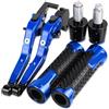 Generic Freni a Tamburo per Moto, Leve Freno e Frizione in Alluminio, manopole per Manubrio per Ducati MS4R MS4 R 2001-2006, Leve con Serbatoio robuste
