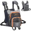 Generic Pettorale da pesca a mosca uomo Gilet zaino attrezzatura
