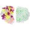 Lurrose Cuffia da Nuoto 2 Pezzi Fiori 3d in Nylon, Protezione Chioma e Visibilità Aumentata, Stile Retrò e Allegro per Festa Estiva e Sport Acquatici