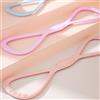 Generic Figura 8 Fascia di Resistenza Fitness Antiscivolo Silicone 25/35 Lbs Uomini Donne Braccio Spalla Stretch Forza Forza Esercizio di Allenamento Elastico Cinghia Corda di Tensione