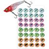 Generisch Occhi di pesce, in silicone, 25 x 17,5 cm, confezione da 2, confortevole, altamente elastico, traspirante, cuffia da nuoto impermeabile, ad asciugatura rapida, per piscine, sorgenti calde e