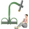 Generic Fascia di resistenza a pedale - Trainer elastico a 4 tubi, pantofola multifunzione con pedale, attrezzo multifunzione per addominali, attrezzatura per seduta yoga | Corda di tensionamento per pedali