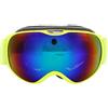 Respicefinem Occhiali Antiappannamento Giallo Per Bambini 3-12 Anni Doppio Strato PC Goggles Per Sci Arrampicata Sport Di Outdoor