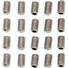 PIEXANGH 10 viti per tavola da surf da 5 mm, viti in acciaio inox, pinne per tavola da surf, tavola da surf, tavola da SUP, acciaio inossidabile lungo