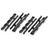 YUGSHNKFC Manicotto Scorrevole per Tubi Metallici Attrezzatura per Fitness Manicotto in plastica Cavo Tappo per Tubi a Diametro variabile Scivola Isolante Scorrevole Tubo Quadrato