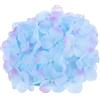 BESPORTBLE Cuffia da Nuoto Floreale Design a Petali 3d Blu, Confortevole e Antiscivolo, per Festa Estiva e Bagni in Piscina