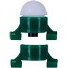 TAZIZI 2 in 1 Luce LED Colpi Elettronici Morsi Allarme Sensore di Movimento Pesca Rod Sensor Luce Pesce Morsi Allarme Pesca LED Pesca