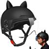 Generico Casco bici visiera adulto, casco monopattino regolabile traspirante | Visiera amovibile blocca sole & pioggia. 15 prese d'aria mantengono testa fresca. Per bici, monopattino, e-bike.