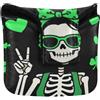 GuoChe Copertura magnetica per putter quadrato, per la maggior parte delle marche, impermeabile, in pelle PU, per San Patrizio, cranio, chignon, Saint Pattys, Paddys