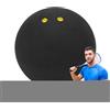 Generic Palline da squash in da 3,8 cm, a doppia punta, da competizione