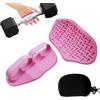 Generic Maniglie per sollevamento pesi,Maniglie per sollevamento pesi Ergonomiche | Guanti da allenamento a mano Uomo Donna Pescatori Cavi Deadlist Esercizio Fitness