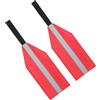 CIYODO Bandiera di Sicurezza per Traino 2 Pezzi per Kayak e Canoa Oxford Riflettente Accessori Kayak per Segnalazione di Avvertimento
